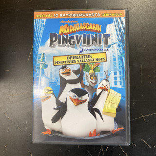 Madagascarin pingviinit - Operaatio: pingviinien vallankumous DVD (VG/M-) -animaatio-